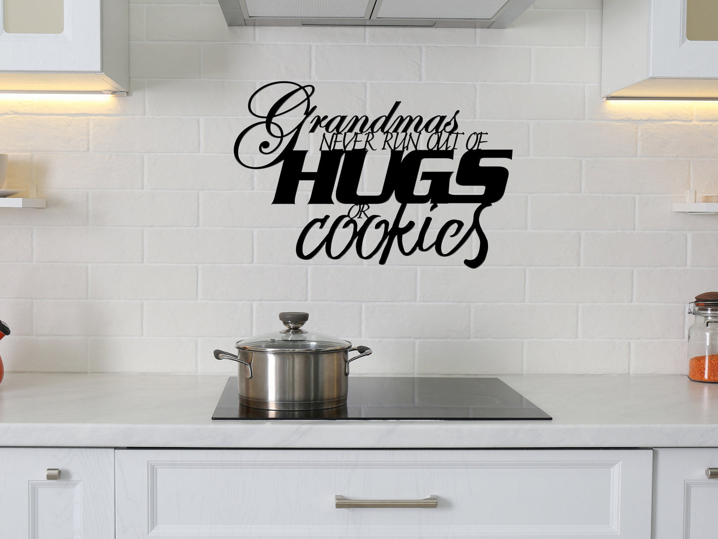 Grandmas Never Run Out of Hugs & Cookies (sample closeout sale)