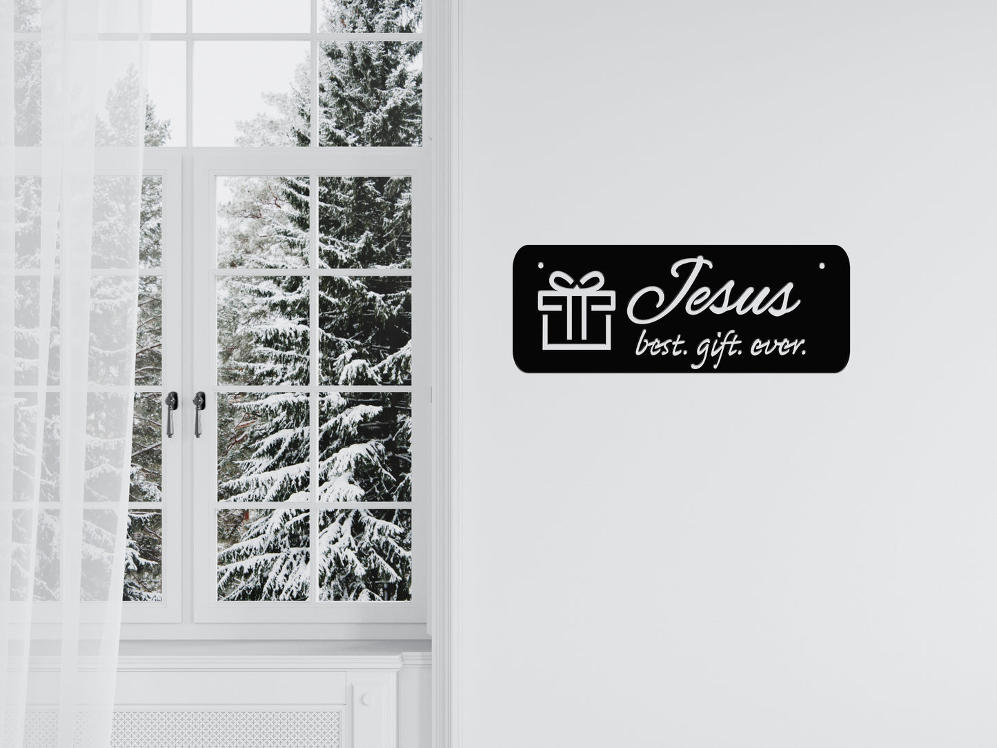Jesus Best Gift Ever Sign (sample closeout sale)