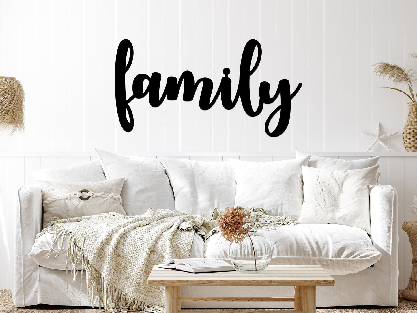Family Metal Sign (sample closeout sale)