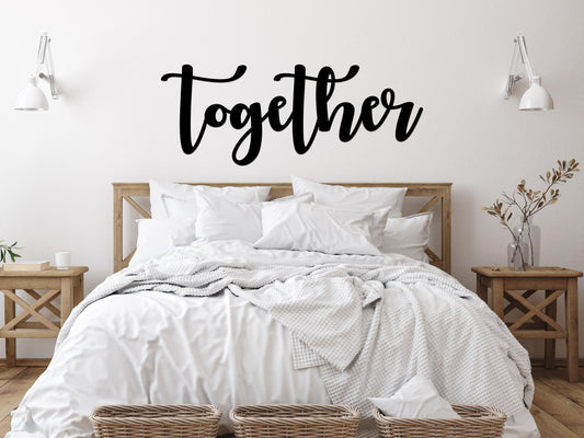 Together Metal Sign (sample closeout sale))