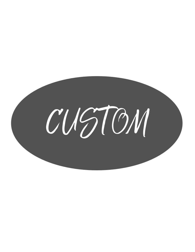 CUSTOM Full Metal Sign - Your Custom Words or Phrase | Rectangle or Oval