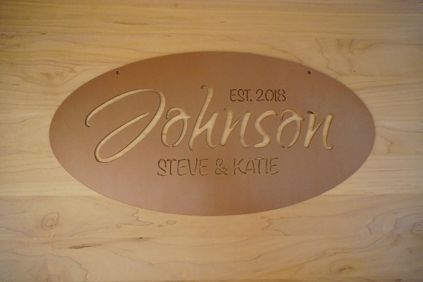 CUSTOM Outdoor Family Name Sign / Personalized