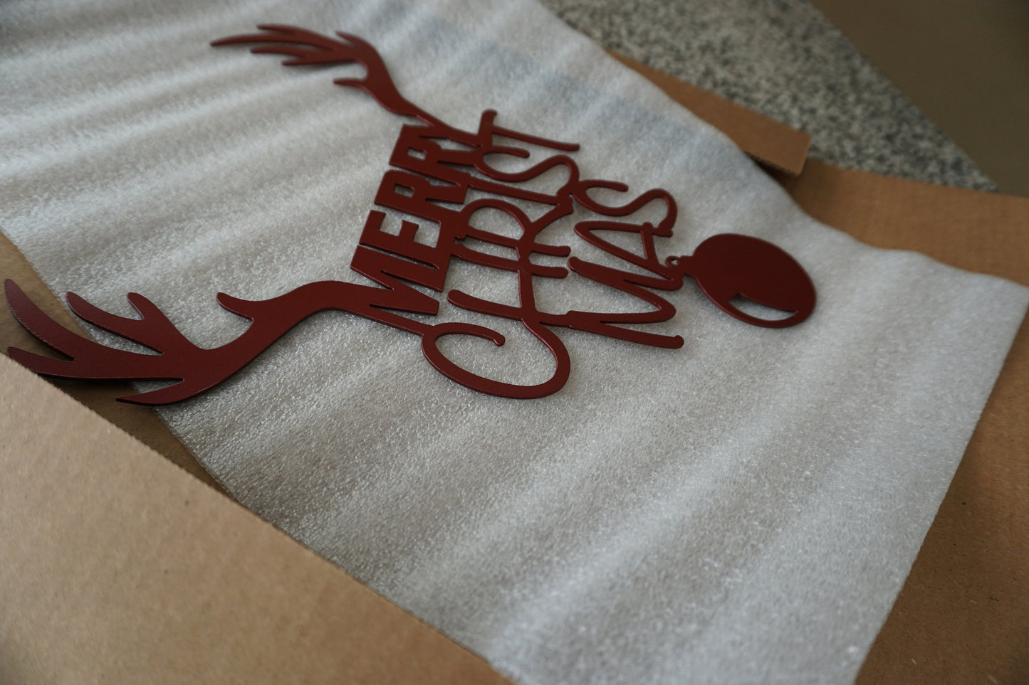 Christmas Reindeer Sign, Rudolph Sign, Christmas Decor,