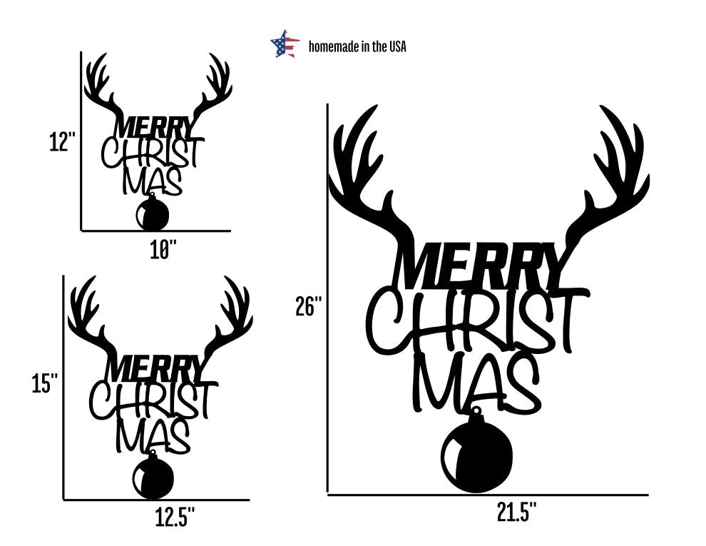 Christmas Reindeer Sign, Rudolph Sign, Christmas Decor,