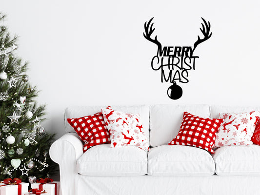 Christmas Reindeer Sign, Rudolph Sign, Christmas Decor,